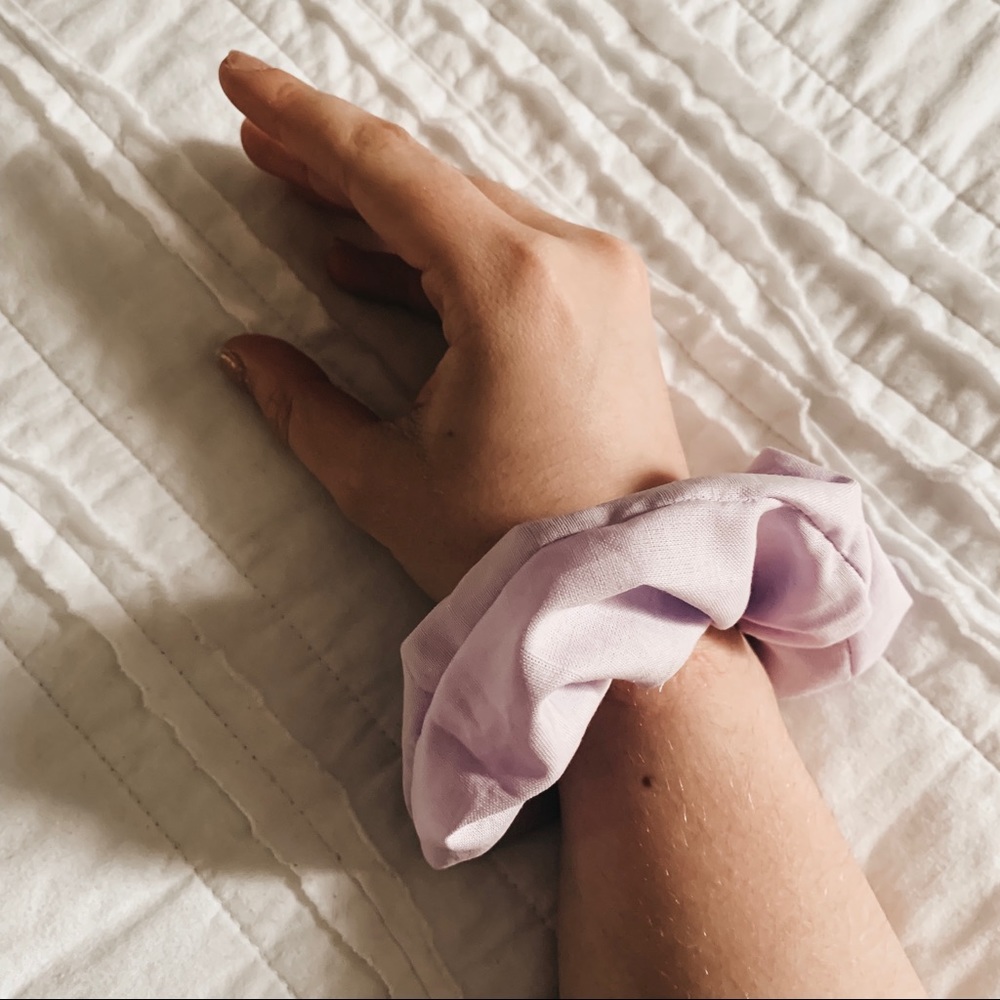 Lavender Soft Scrunchie - Picture 2 of 2